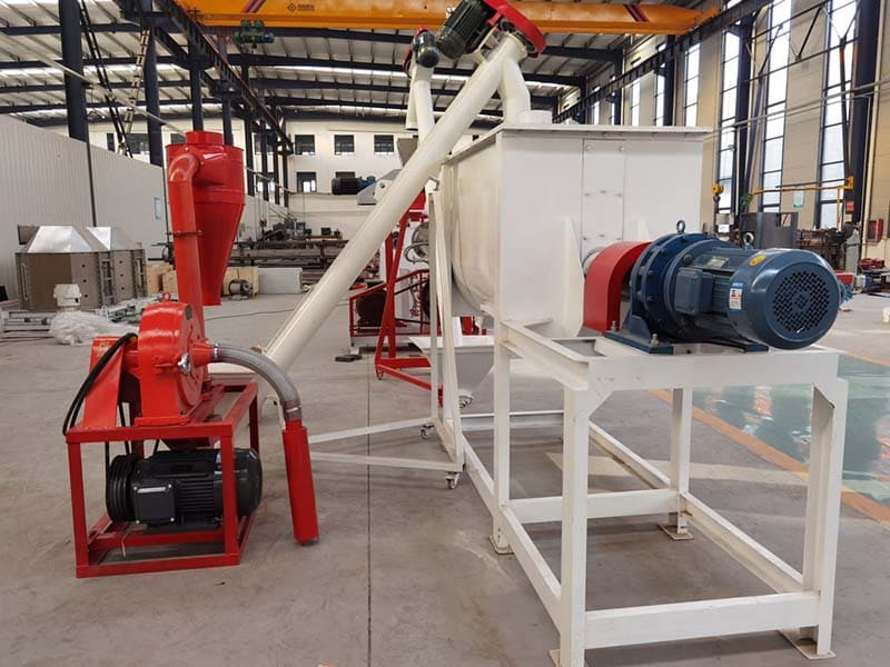 large scale twin screw extruder machine duck in bangladesh